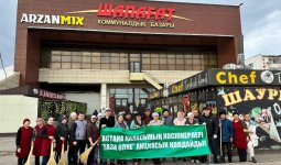 Астанадағы экологиялық акцияға кәсіпкерлер де атсалысып жатыр